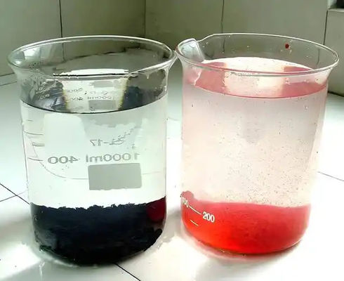 Renksiz veya Açık Renkli Yapışkan Sıvı Tekstil Atık Su Renksizleştirme Ph Değeri 7-9 Etkili Renksizleştirme Çözümü