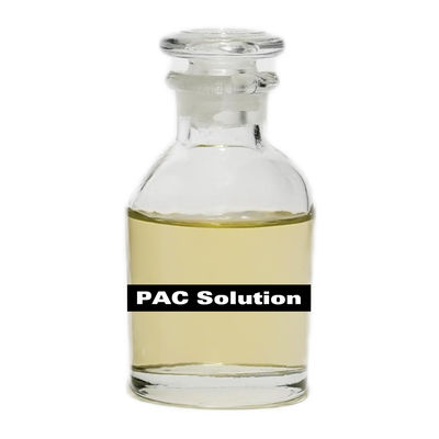 PAX18 Poli Alüminyum Klorür Solüsyonu Su Arıtma Kimyasalları Fabrikası Pac Açık Sarı Sıvı CAS 1327 41 9