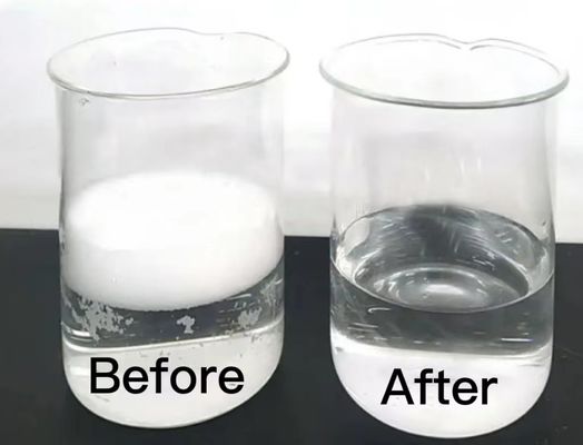Endüstriyel Süreçler İçin Köpük Denetleyicisi CAS 9006-65-9 Su Arıtma İçin Silikon Defoamer Kimyasal